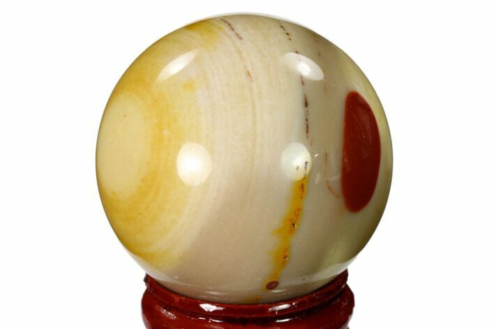 Polished Mookaite Jasper Sphere - Australia #150260